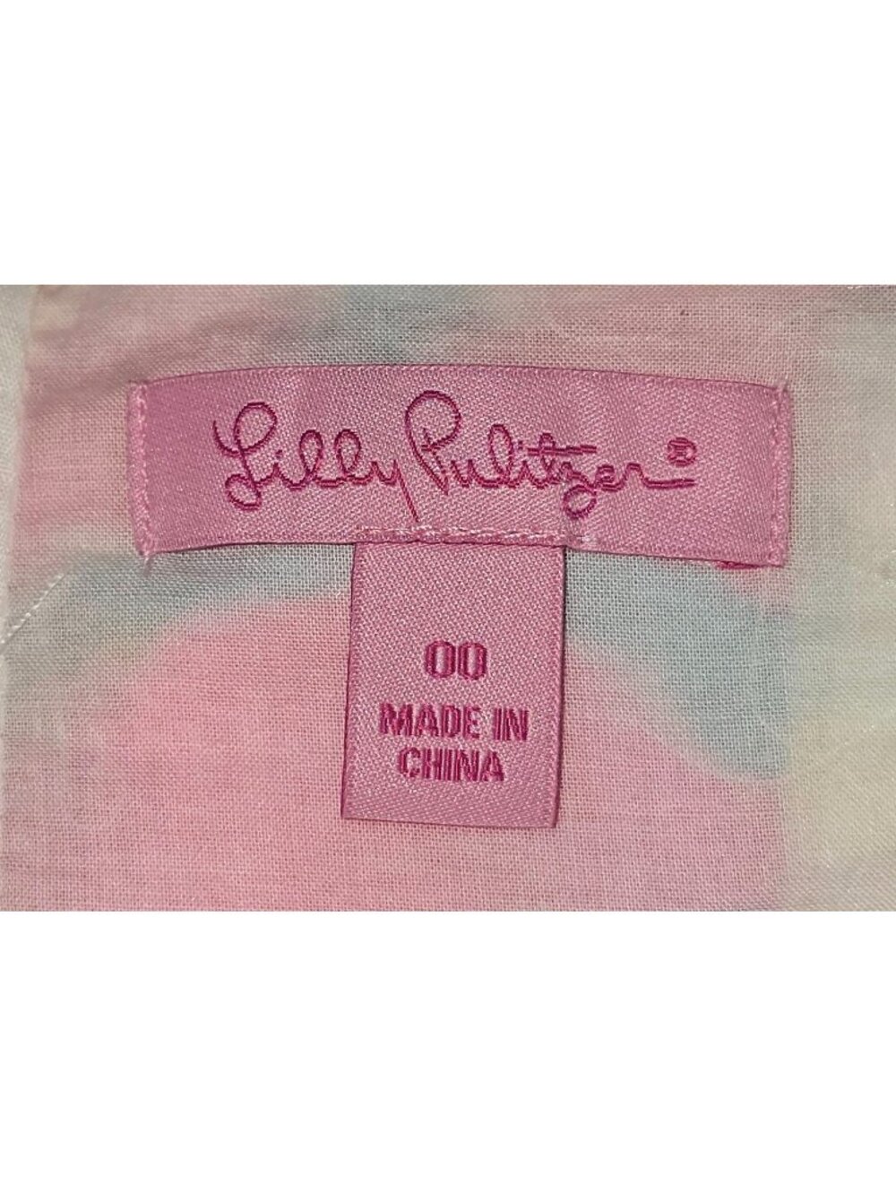 Lilly Pulitzer Women Christine Besame Mucho Poplin Fit & Flare Dress Sz 00 2442 - Picture 7 of 15